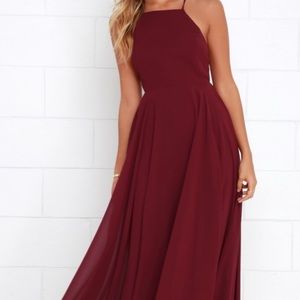 Floor length dress